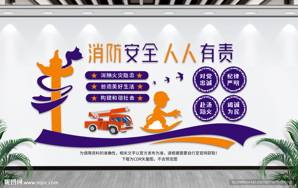 消防展板 