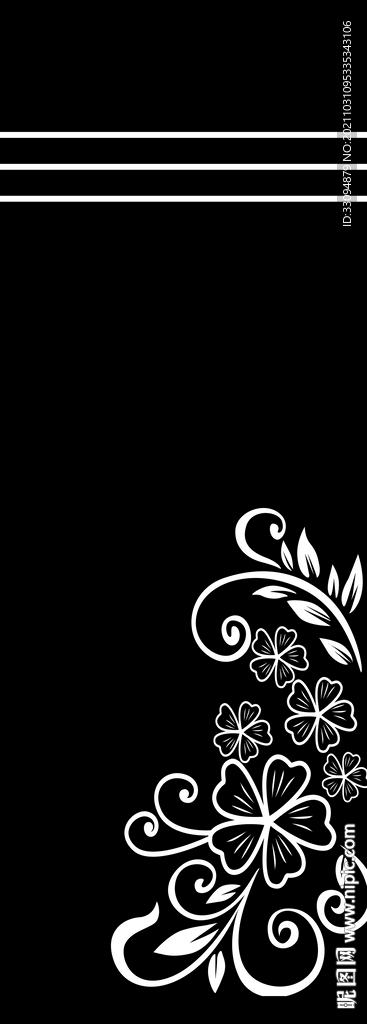 高清分层透明底平开门打印图