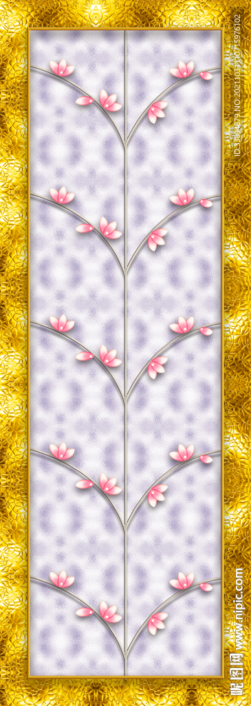 高清分层平开门写真图