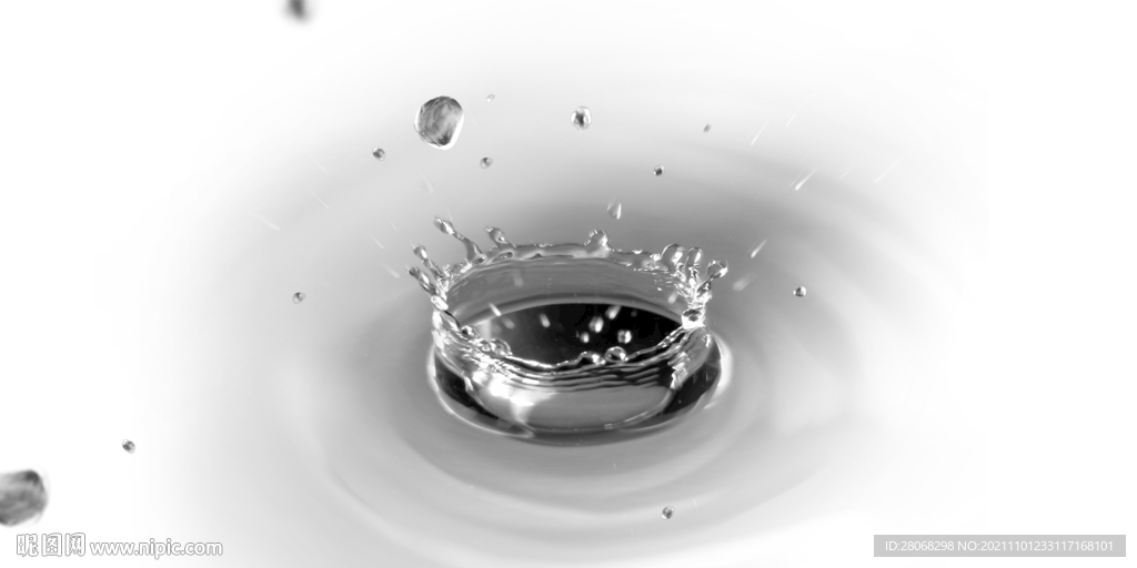 水波装饰元素
