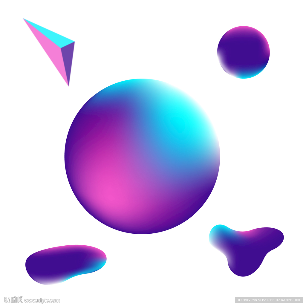 双11电商几何元素