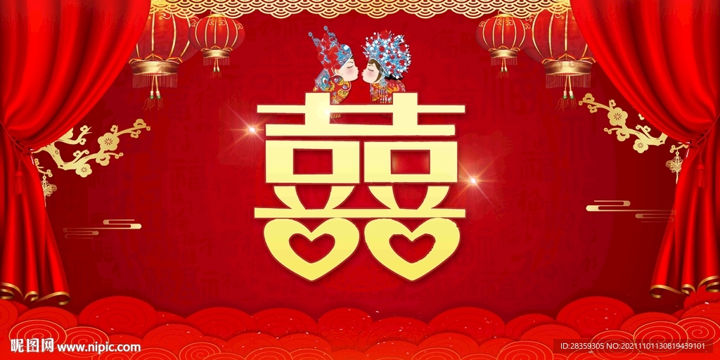 婚庆背景  结婚背景 