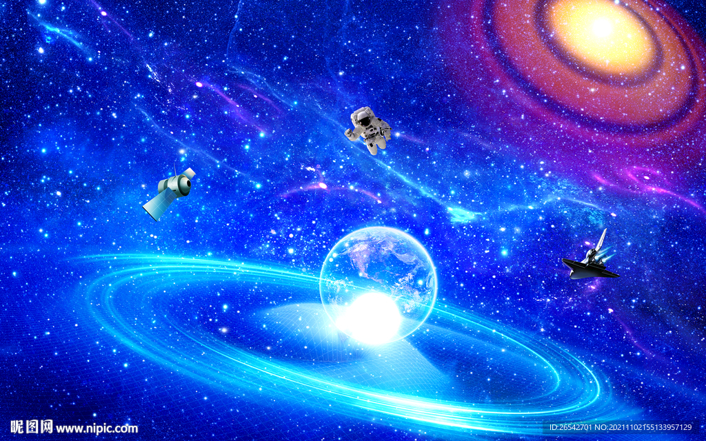 黑洞星空