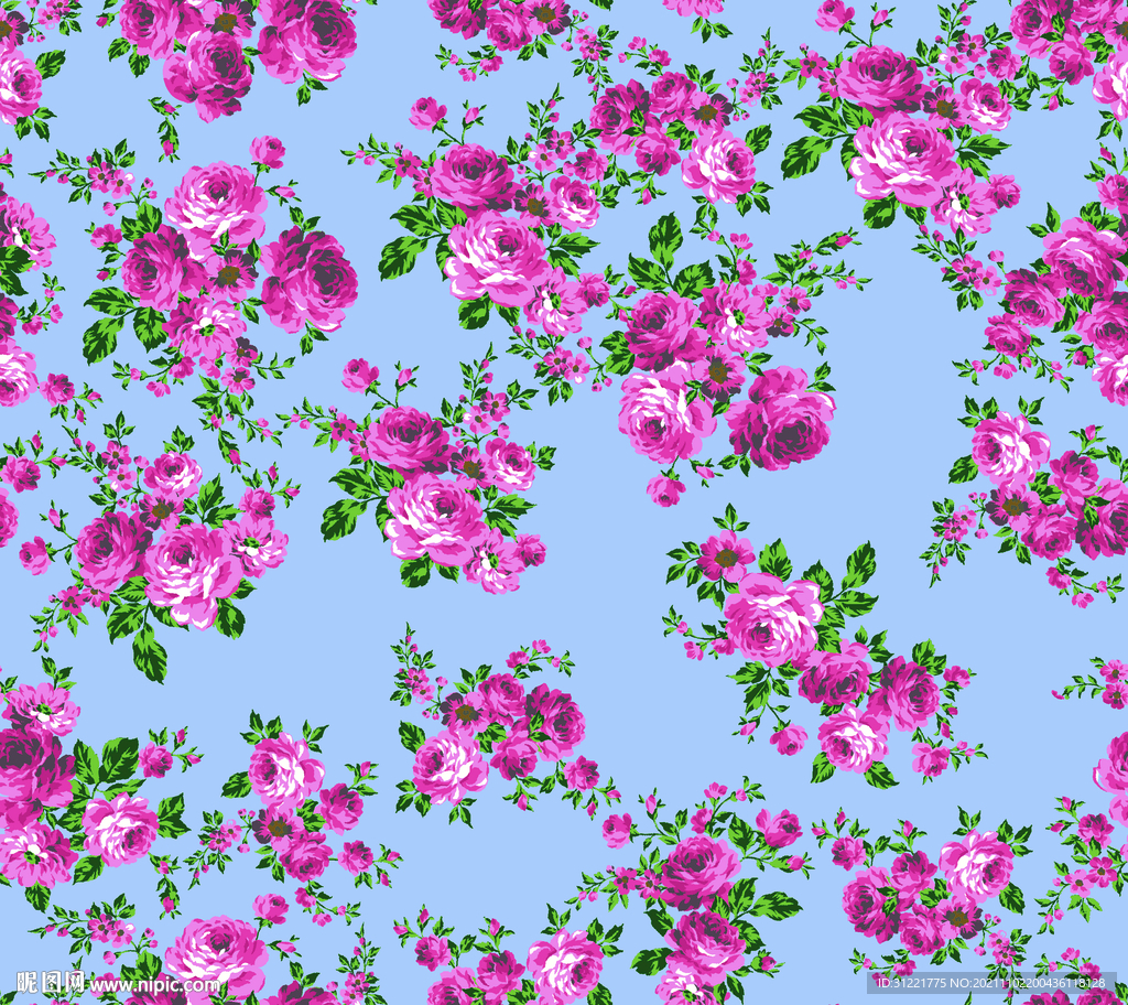 手绘花
