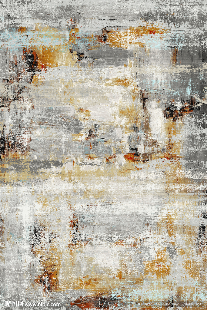 抽象石纹地毯图案设计