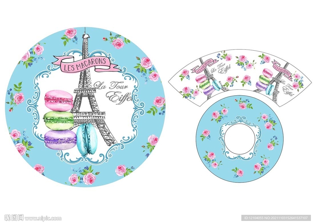 陶瓷10寸盘子杯蝶花纸设计