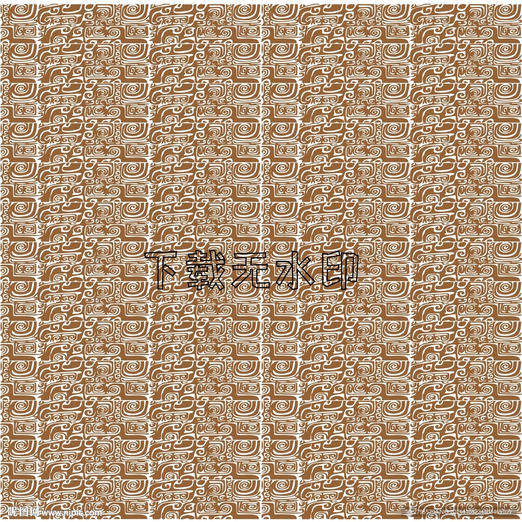 三星堆纹样背景