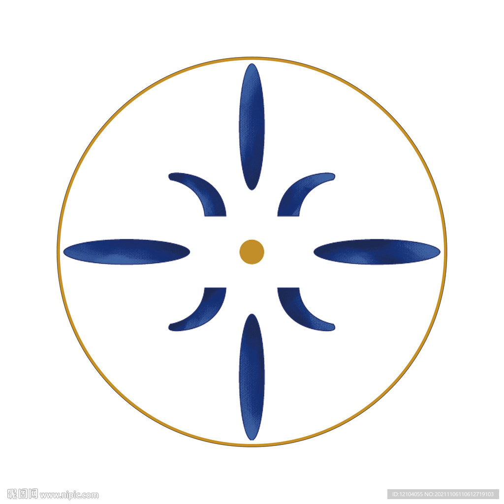青花花纹