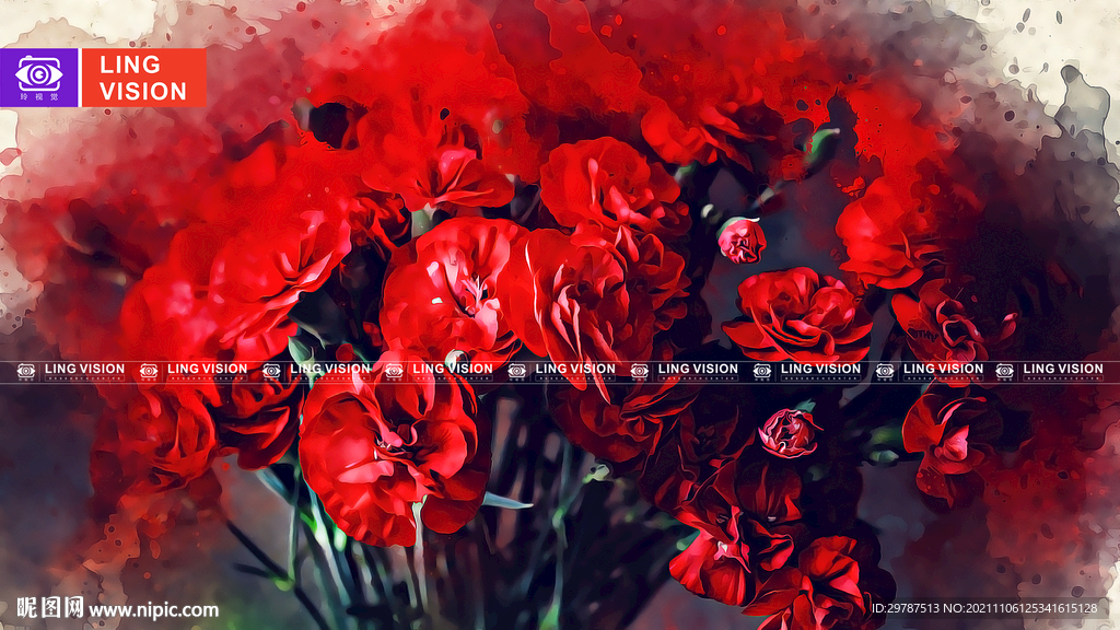 花