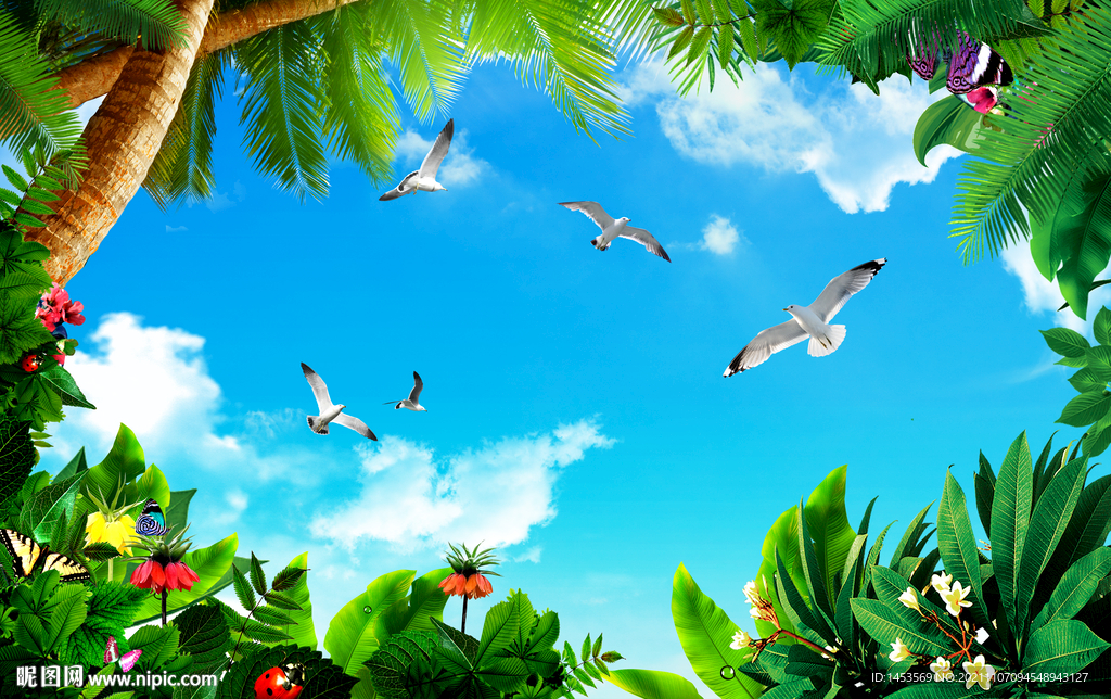 蓝天白云软膜天花