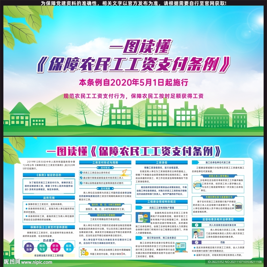 保障农民工工资支付条例