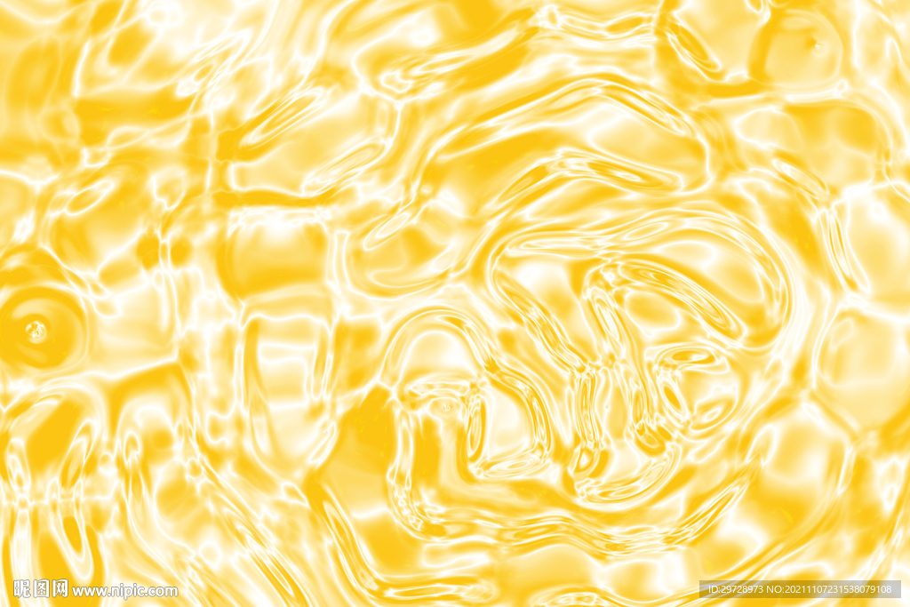 金色流体纹理