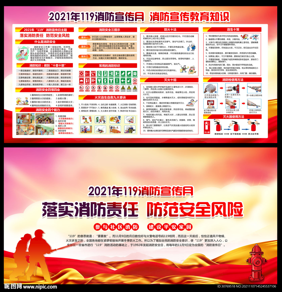 2021年全国消防宣传月