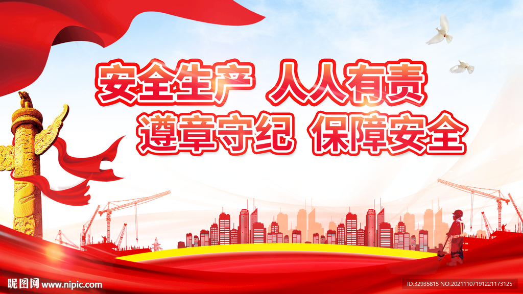 安全生产展板