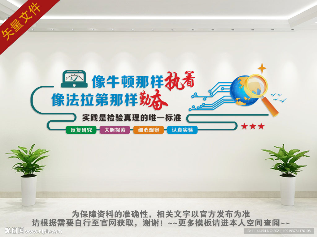 物理科学文化墙