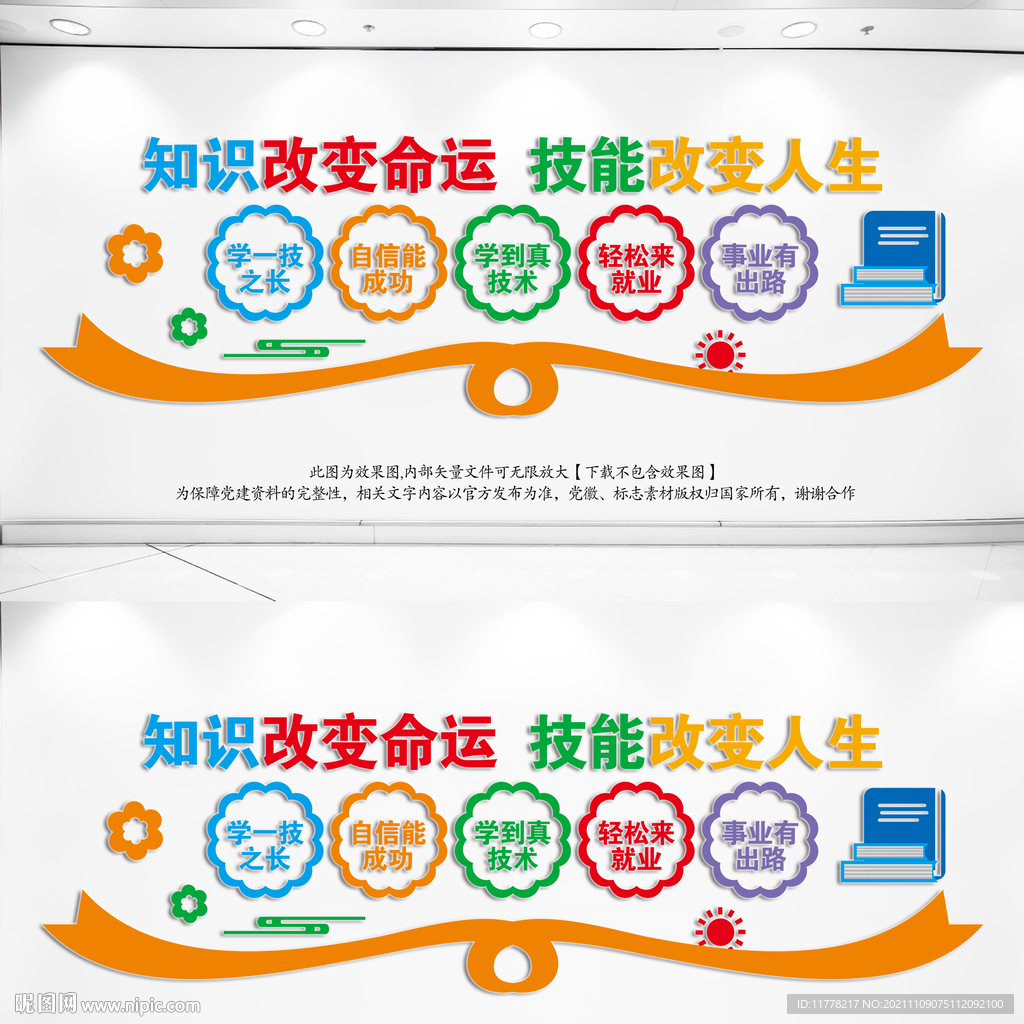 职业教育宣传标语