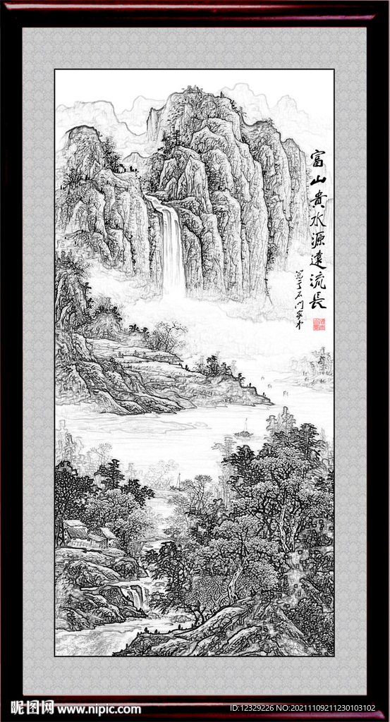 国画山水