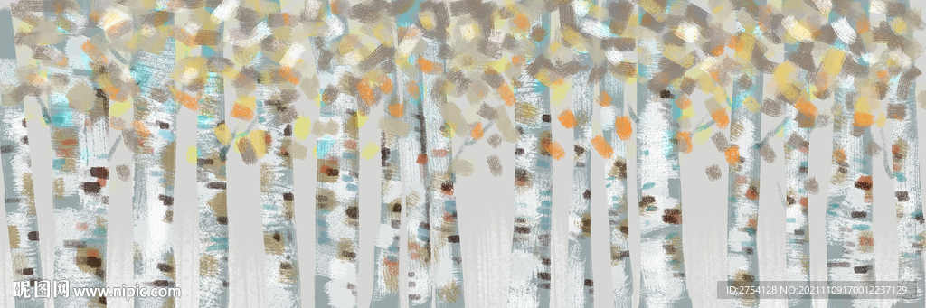 装饰画 晶瓷画 树