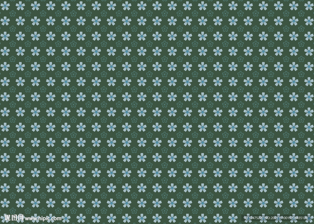 小花纹