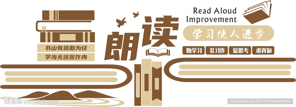 图书馆文化墙