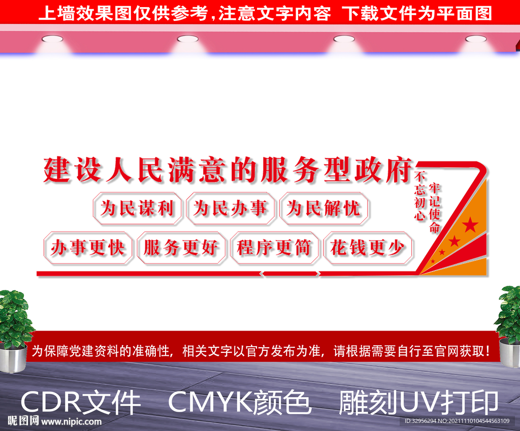 服务型政府文化墙