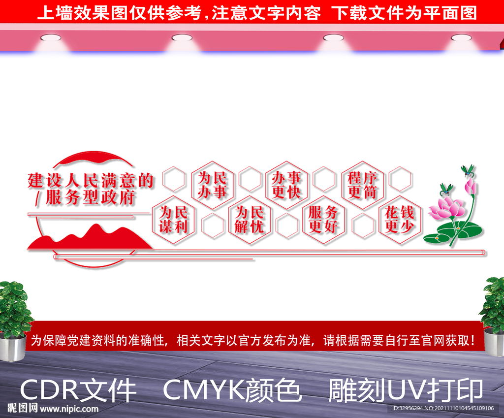 服务型政府展板