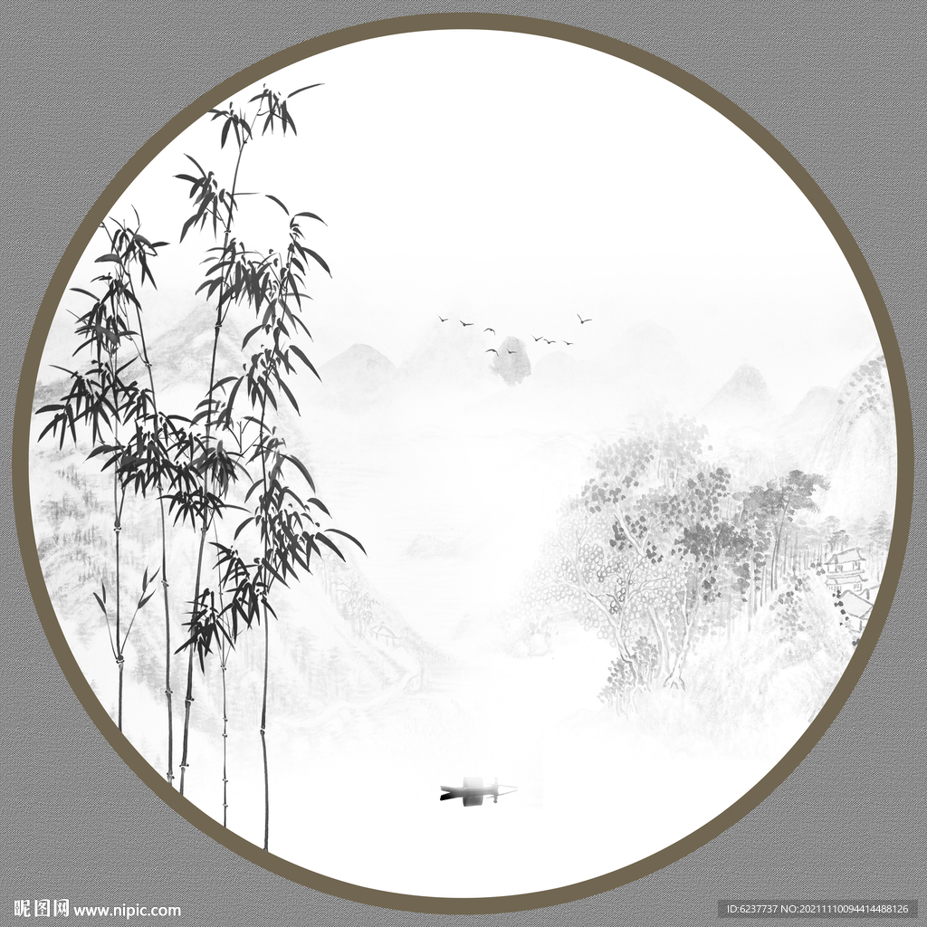 国画山水