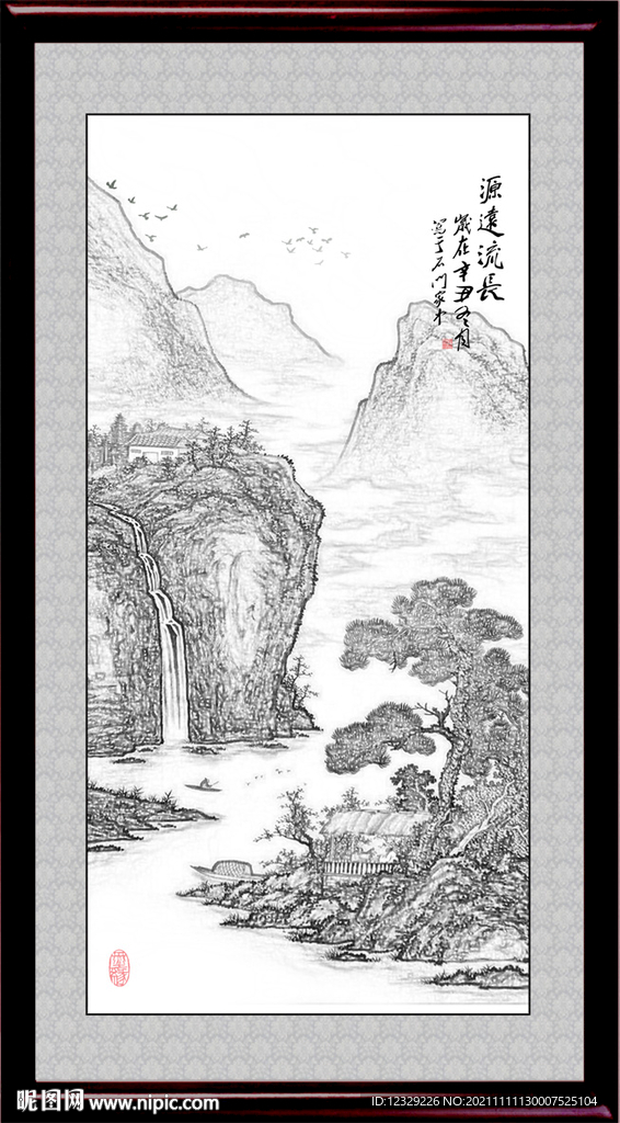 山水画