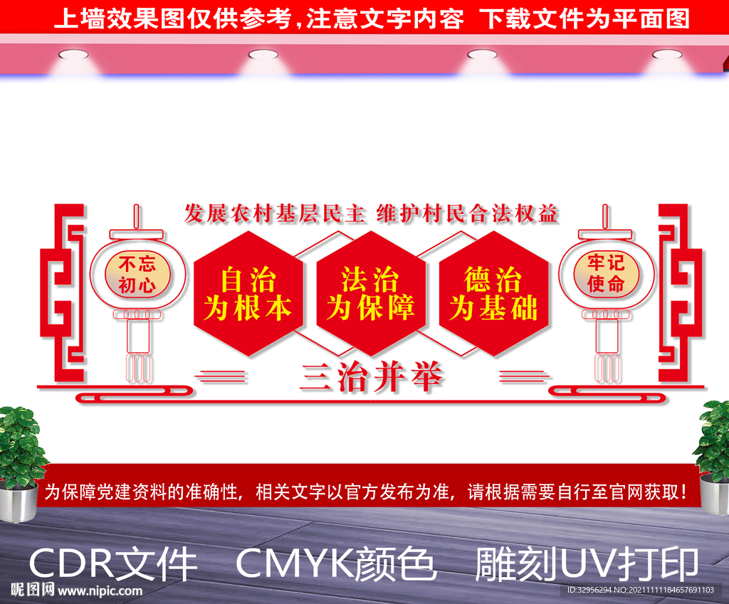 三治并举展板