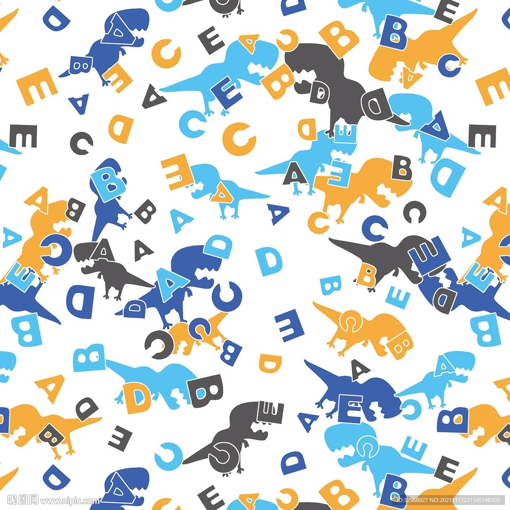 恐龙字母