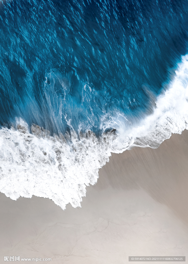 装饰画 抽象画 海浪