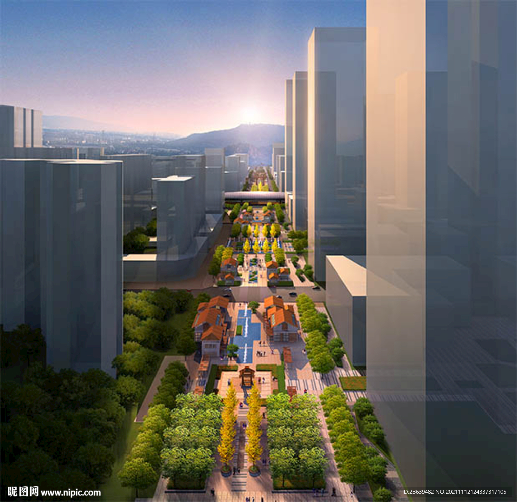 城市景观 效果图