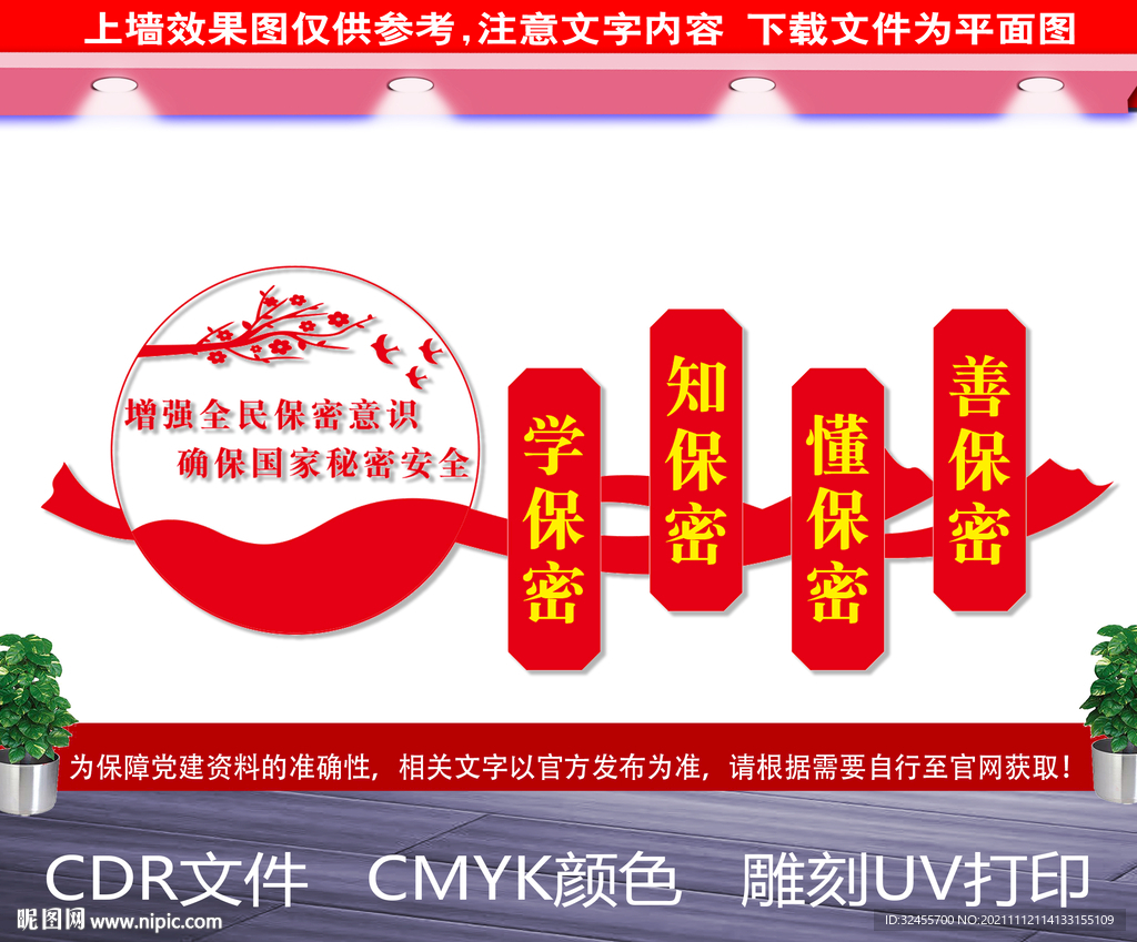 保密制度文化墙