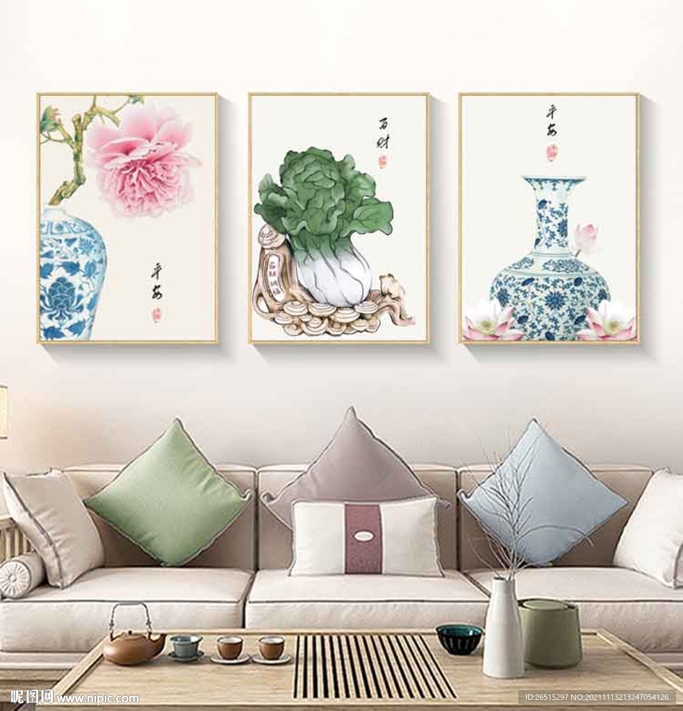 中式简约民俗装饰画