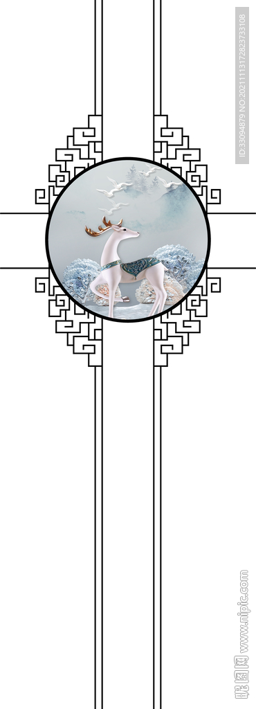 高清分层透明底彩白彩平开门打印