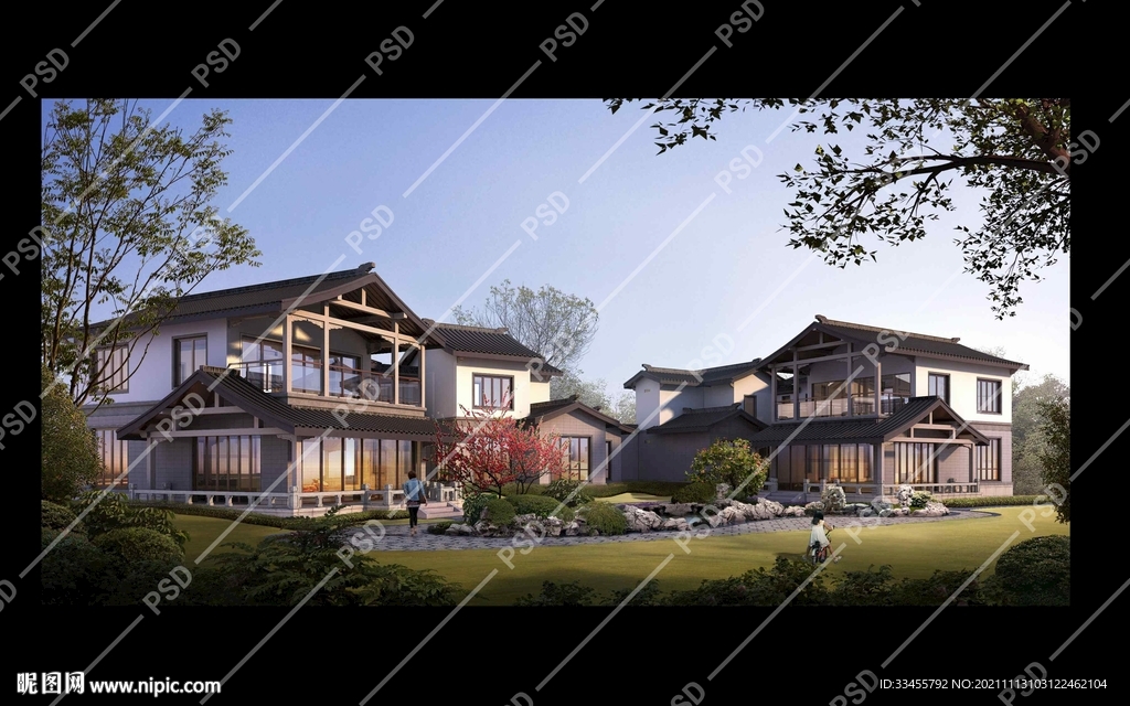 古建别墅园林景观