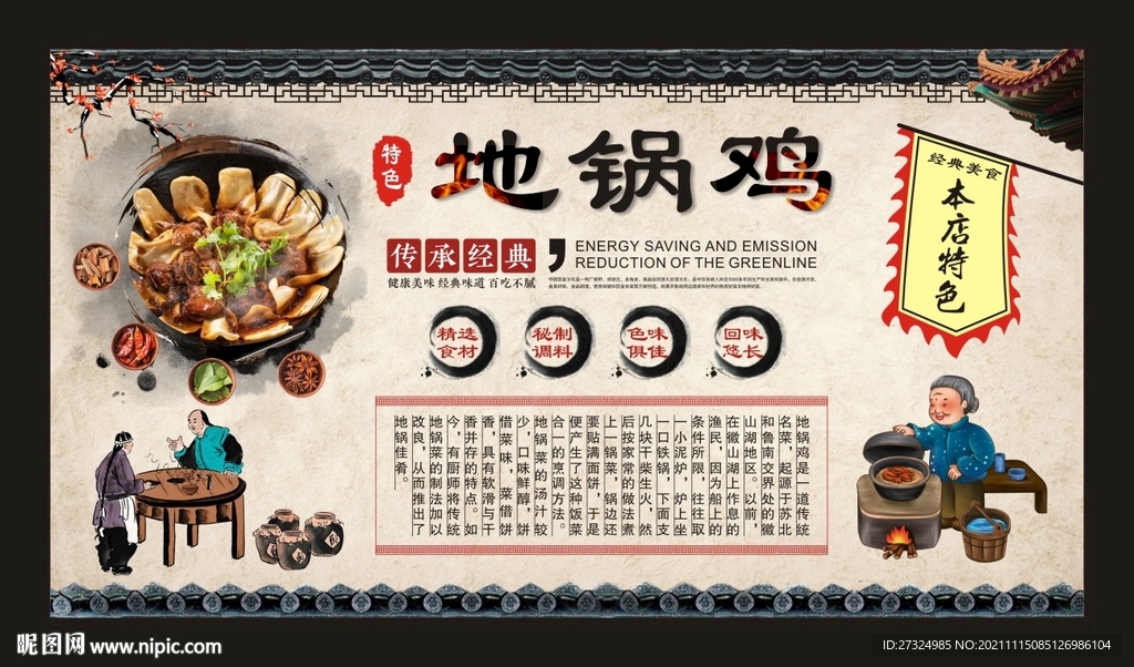 地锅鸡