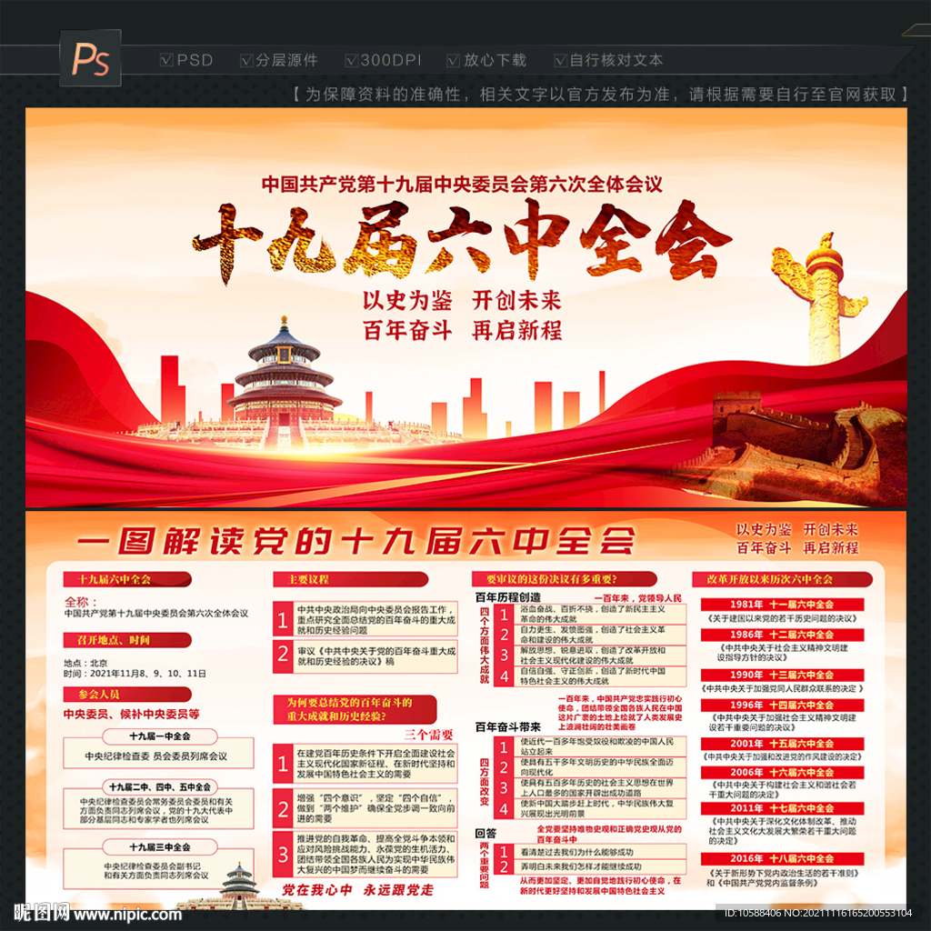 十九届六中全会