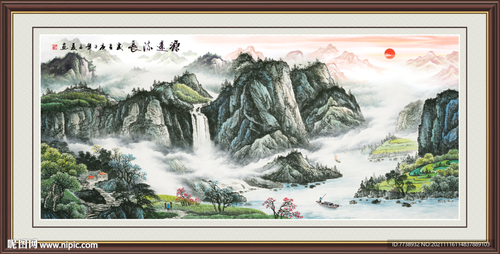 国画山水