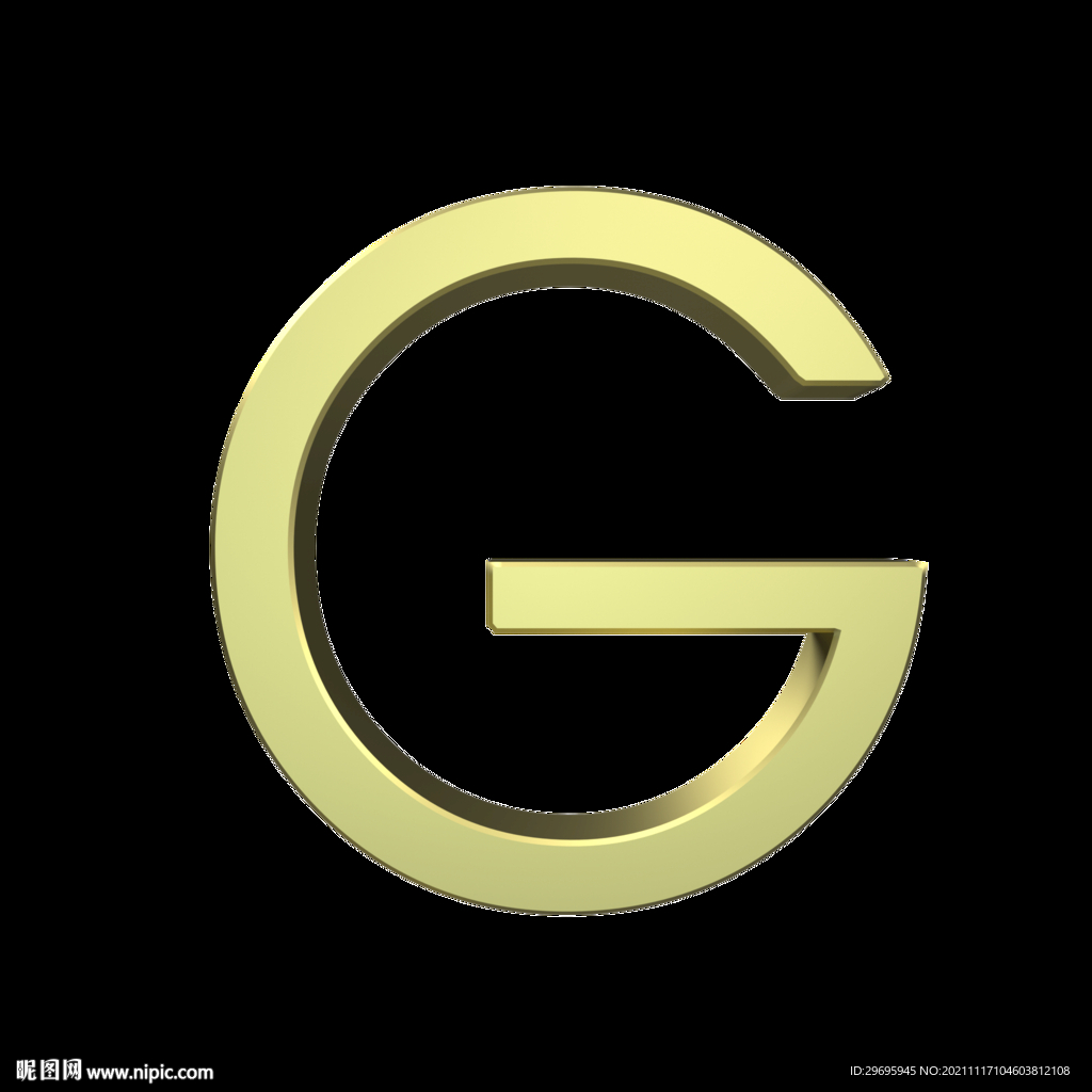 金属英文字母