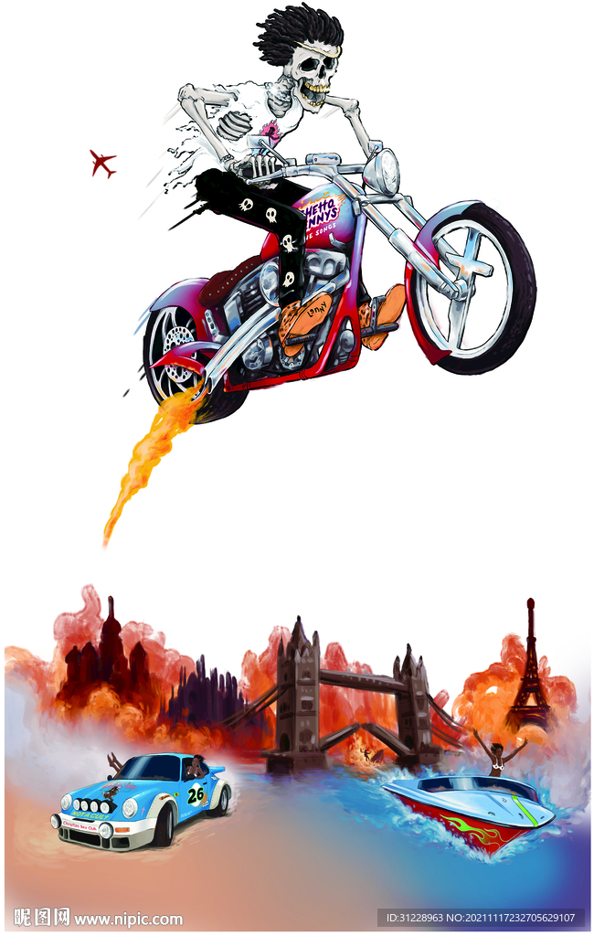 大牌  汽车 摩托