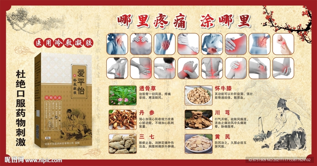 医用冷敷凝胶