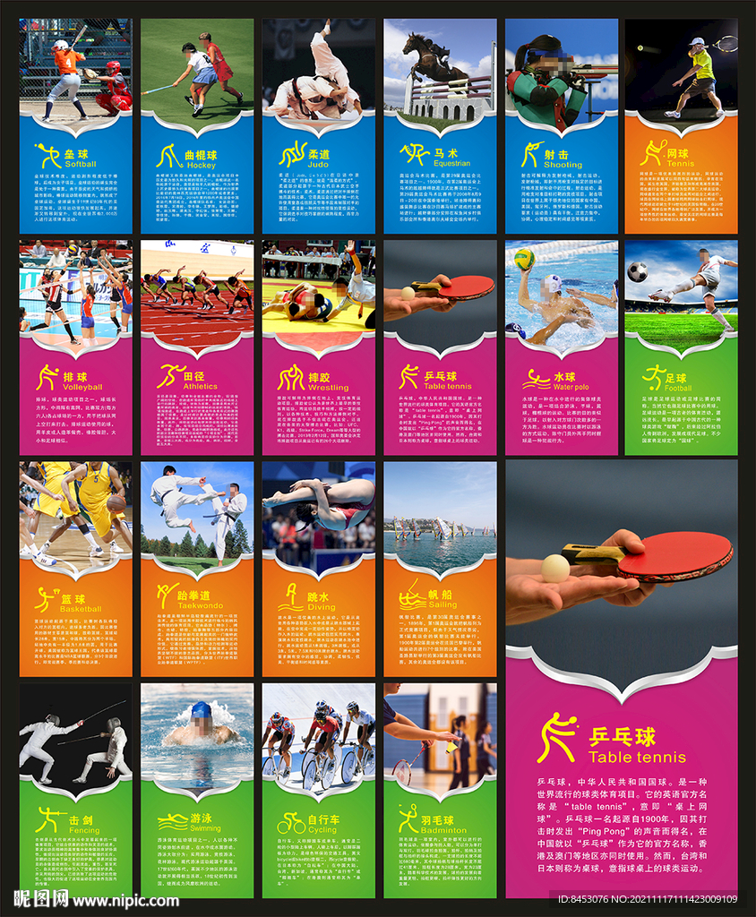 体育展板