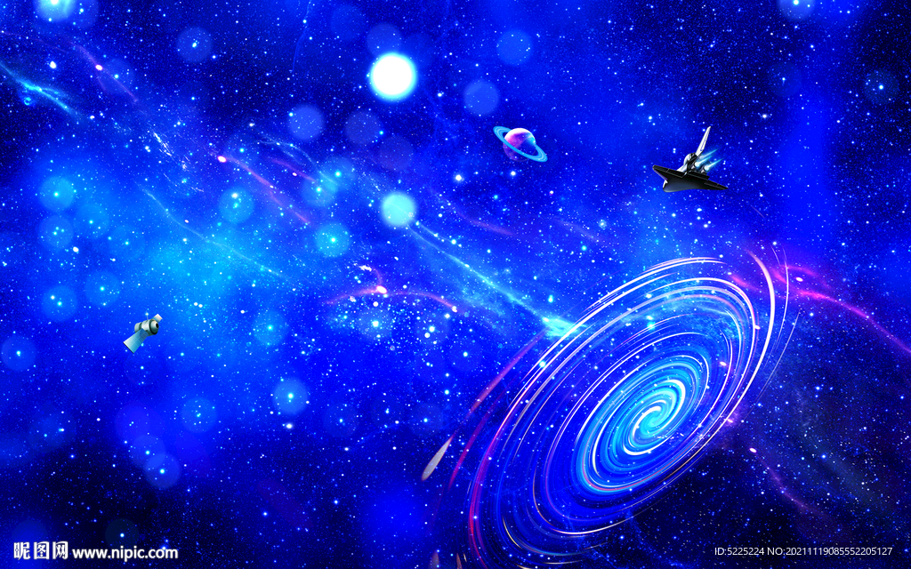 梦幻星空流星雨