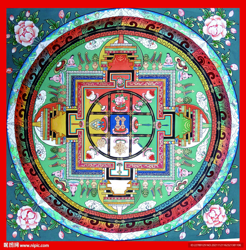 大威德金刚坛城