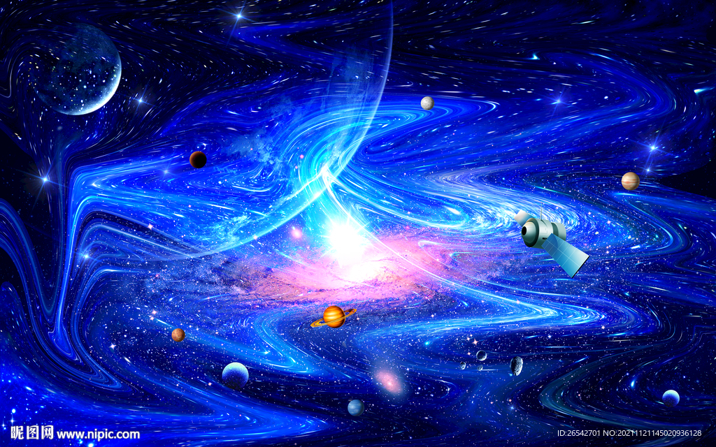 蓝色星空
