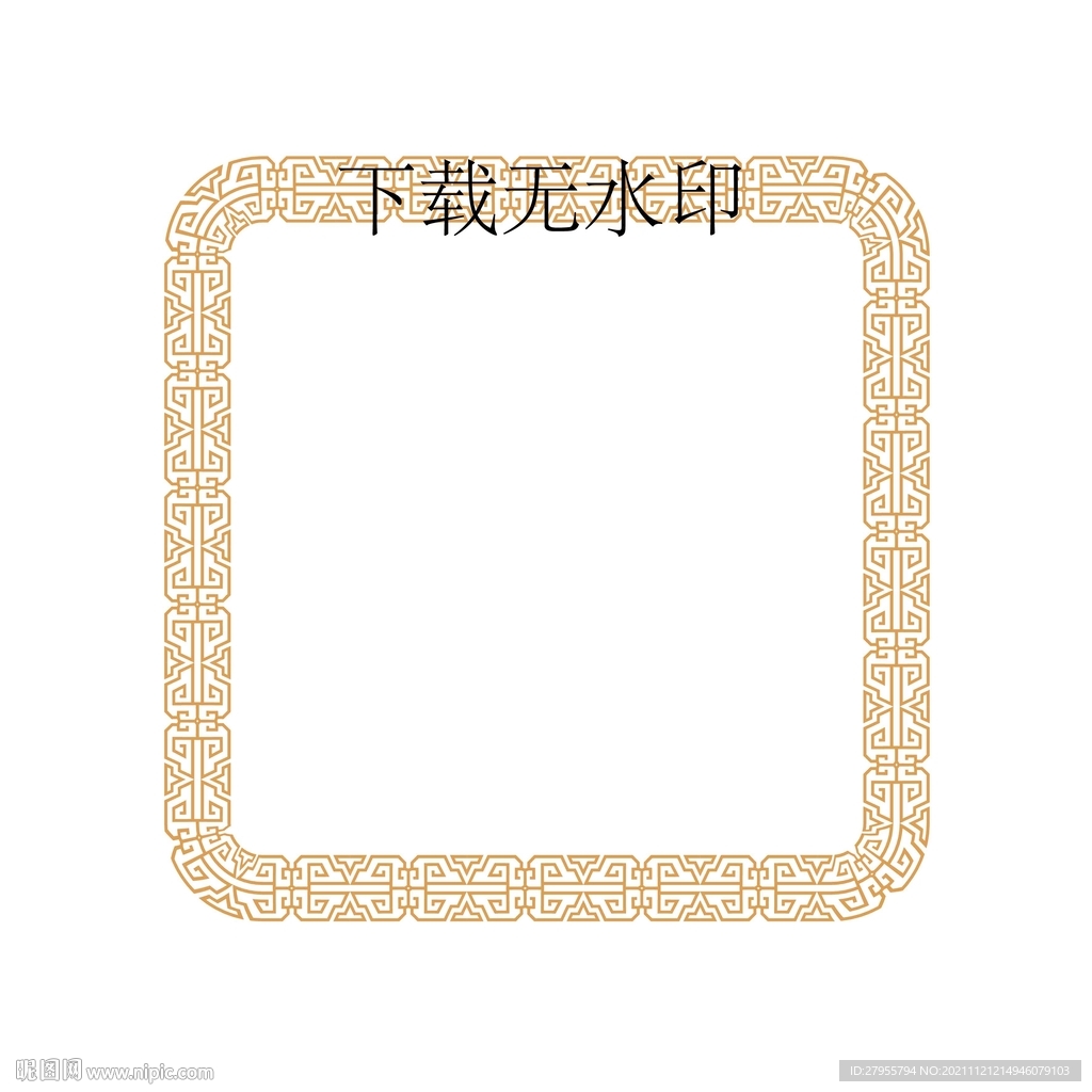 传统方框矢量
