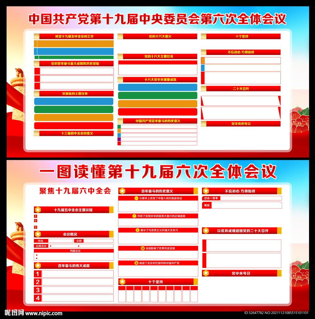 六中全会宣传栏