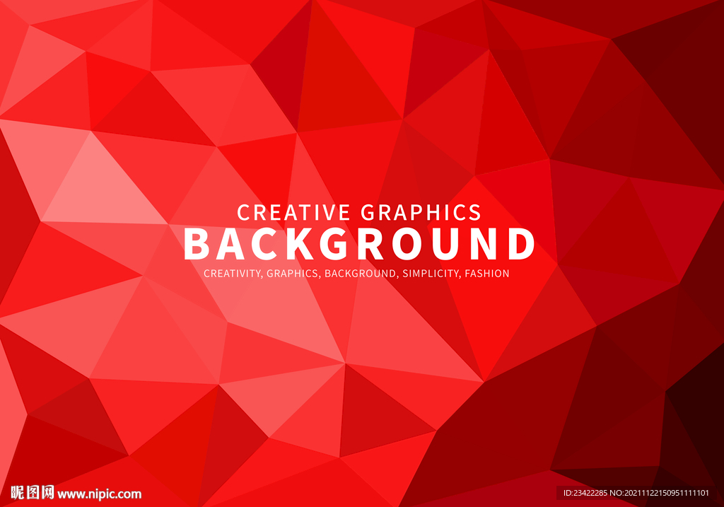 红色创意背景