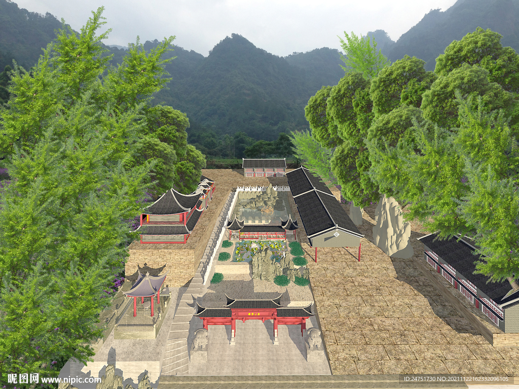 3D效果图  